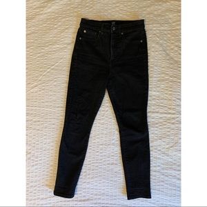 SALE High waisted black skinny GAP jeans